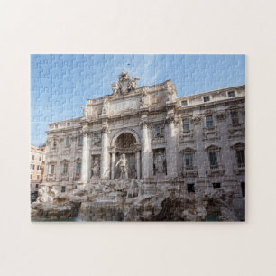 Trevi Fountain at early morning - Rome, Italy Jigsaw Puzzle