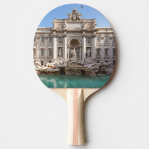Trevi Fountain at early morning - Rome, Italy Ping Pong Paddle
