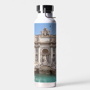 Trevi Fountain at early morning - Rome, Italy Water Bottle