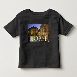 Trevi Fountain at Night Rome, Lazio, Italy Toddler T-Shirt
