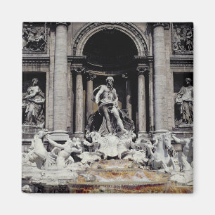 Trevi Fountain, built 1732-62 Magnet