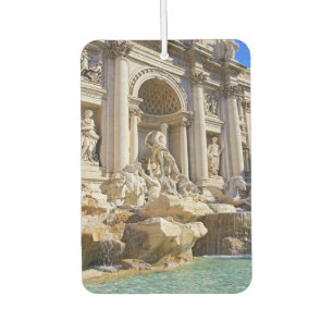 Trevi fountain car air freshener