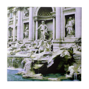 Trevi Fountain Ceramic Tile