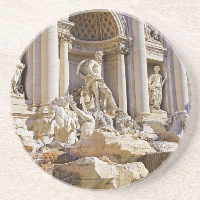 trevi fountain coaster (Front)