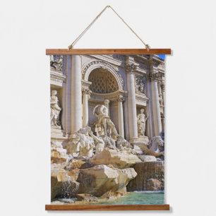 Trevi fountain hanging tapestry