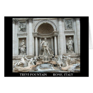Trevi Fountain in Rome, Italy