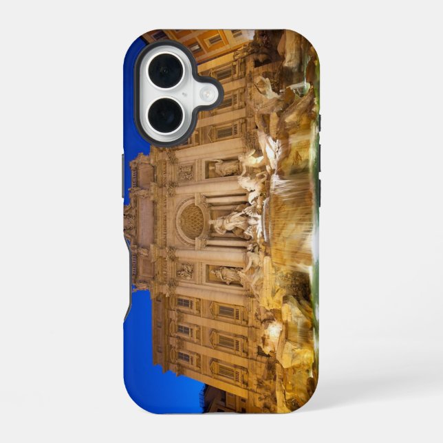 Trevi Fountain iPhone 16 Case (Back)