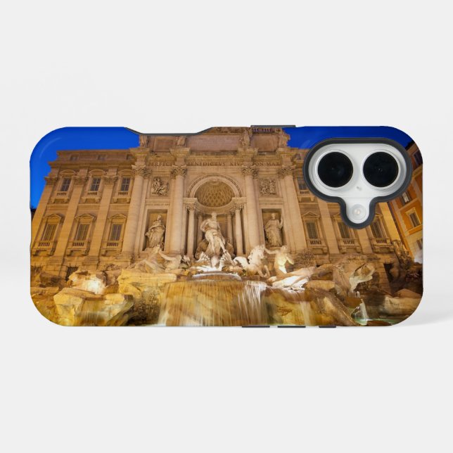 Trevi Fountain iPhone 16 Case (Back Horizontal)