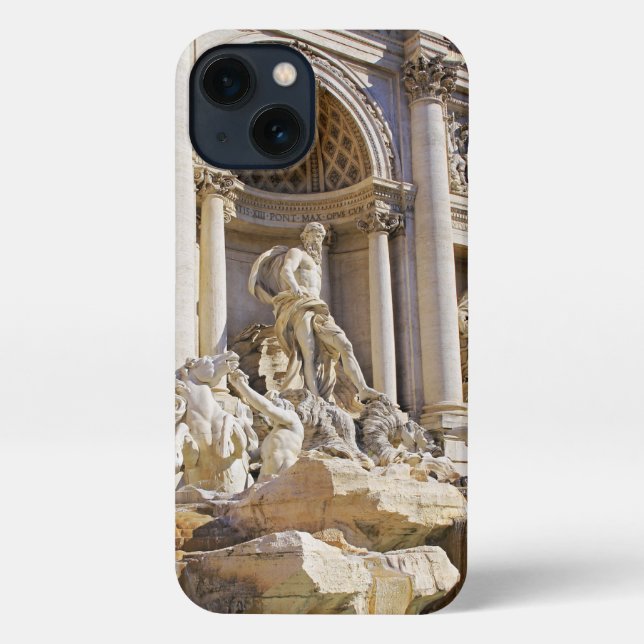 Trevi fountain iPhone case (Back)