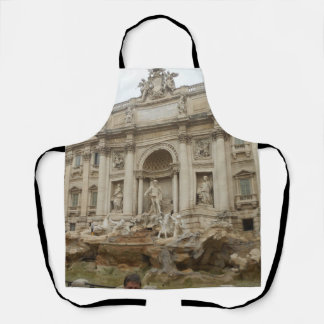 Trevi Fountain Italy Apron