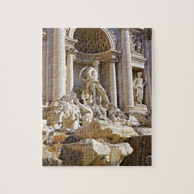 trevi fountain jigsaw puzzle (Vertical)