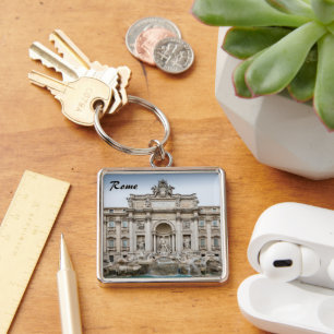 Trevi Fountain Keychain