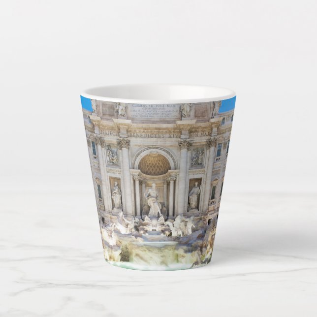Trevi fountain latte mug (Front)