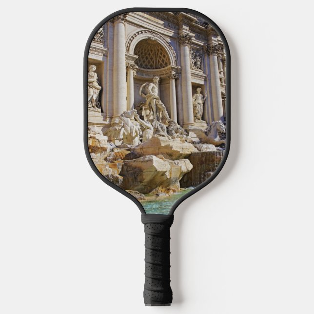 Trevi fountain pickleball paddle (Front)