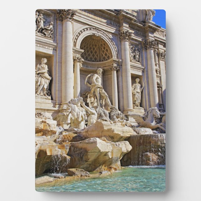 Trevi fountain plaque (Front)