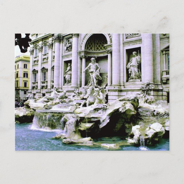 Trevi Fountain Postcard (Front)