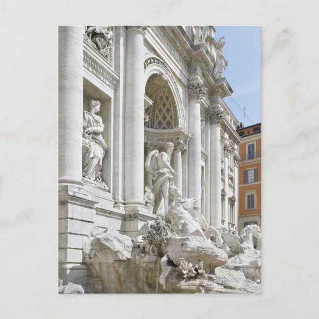 Trevi Fountain Postcard (Front)