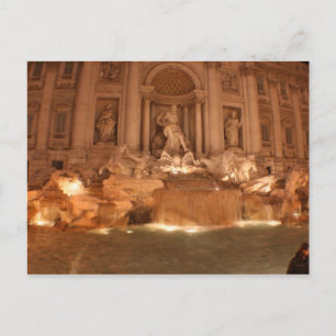 Trevi Fountain Postcard