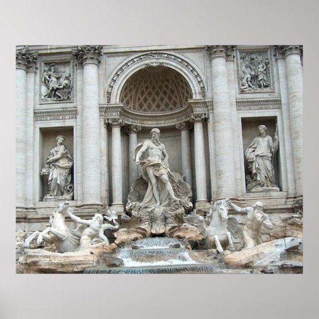 Trevi Fountain Poster (Front)