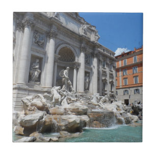 Trevi Fountain- Rome Ceramic Tile