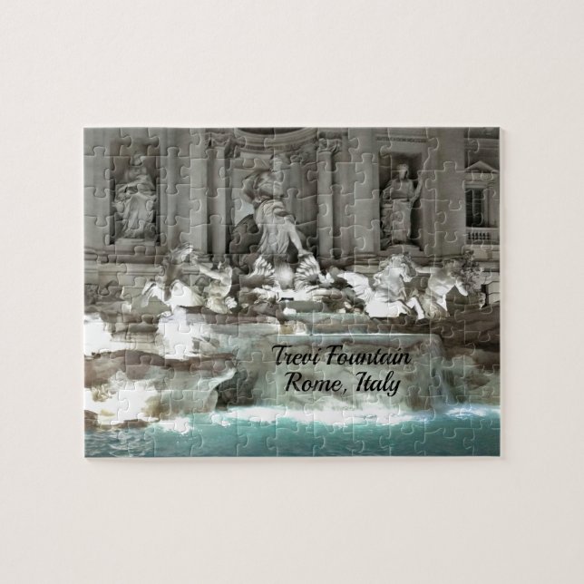 Trevi Fountain, Rome Italy Jigsaw Puzzle (Horizontal)