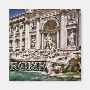 Trevi Fountain Rome Italy Magnet