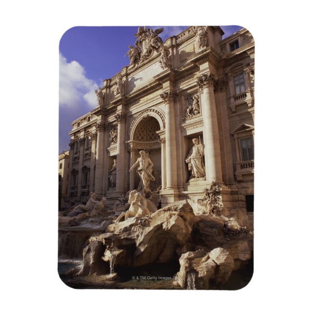 Trevi Fountain, Rome, Italy Magnet (Vertical)