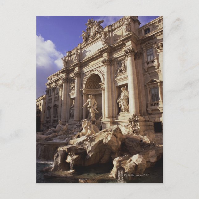Trevi Fountain, Rome, Italy Postcard (Front)