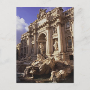 Trevi Fountain, Rome, Italy Postcard