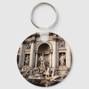 Trevi Fountain Rome Italy Travel Key Ring