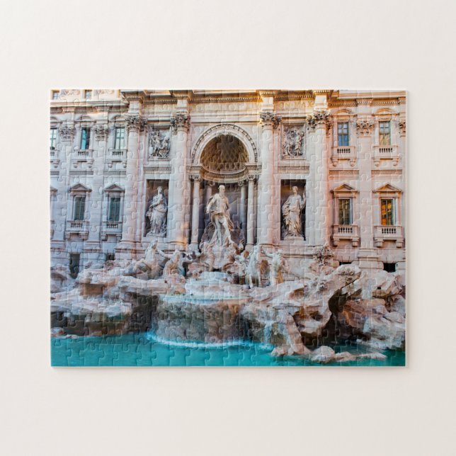 Trevi Fountain Rome. Jigsaw Puzzle (Horizontal)