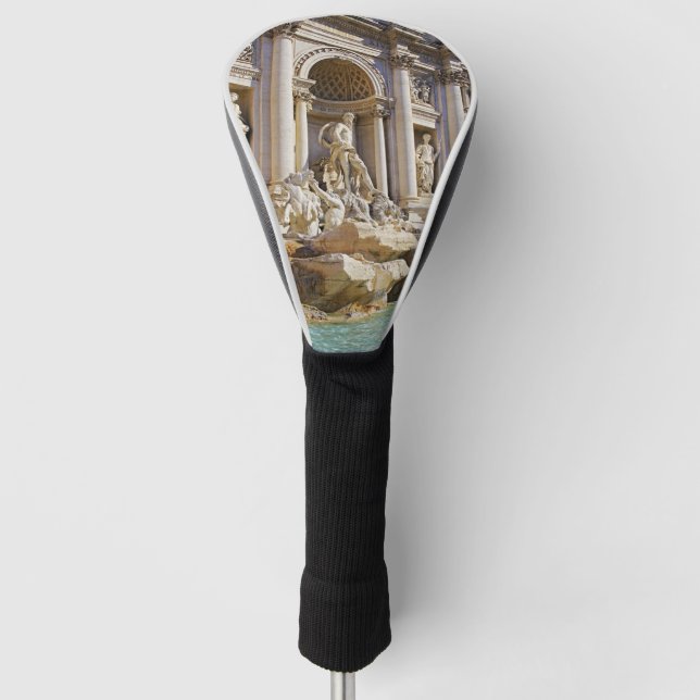 Trevi Fountain Rome Photography Golf Head Cover (Front)