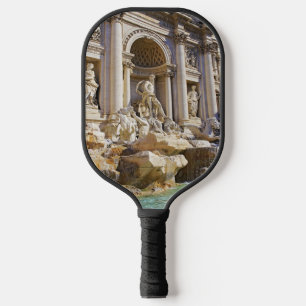 Trevi Fountain Rome Photography Pickleball Paddle