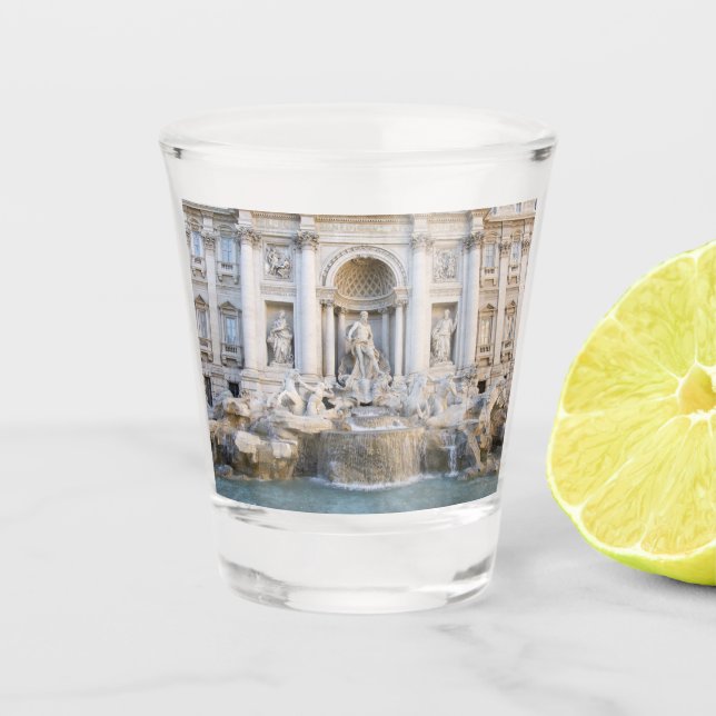 Trevi Fountain Shot Glass (Front)
