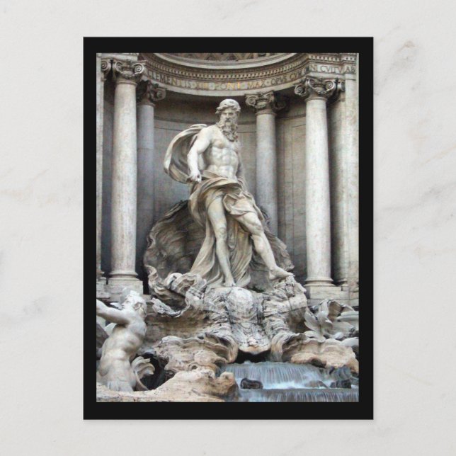 trevi rome postcard (Front)