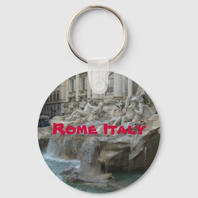 Trevis fountain Rome Key Ring (Front)