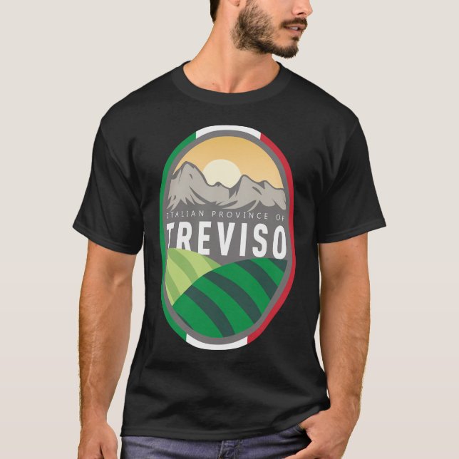 Treviso Province Badge T-Shirt (Front)
