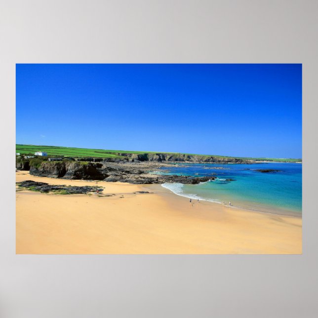 Trevone Bay Poster (Front)