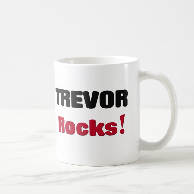 Trevor Rocks Coffee Mug (Right)