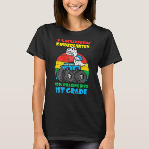 Trex Crushed Kindergarten 1st Grade Last Day Schoo T-Shirt