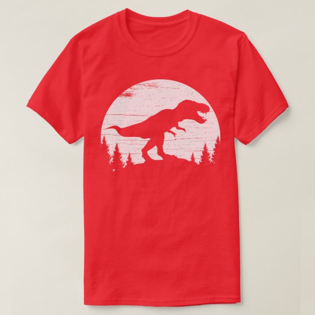Trex Dinosaur Gift T-Shirt (Design Front)