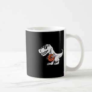 Trex Dinosaur Sketll Cute Sport Toddler Player Kid Coffee Mug