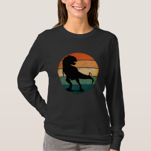 TREX Dinosaur VS The House Cat Vintage T-Shirt