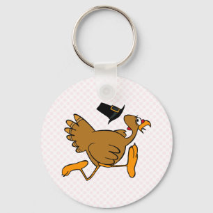 Trey Turkey Key Ring