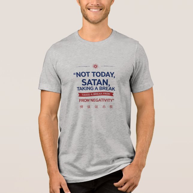 Tri-Blend Attitude Tee for Daily Boundaries (Front)