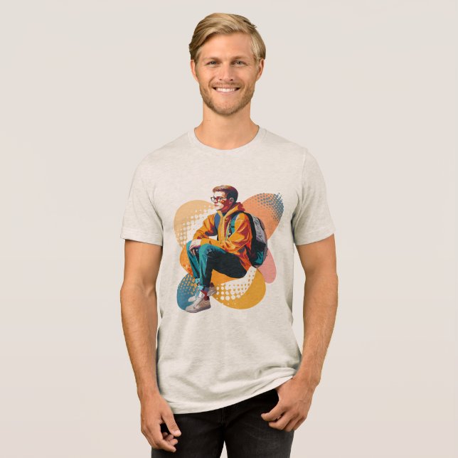  Tri-blend T-Shirt Tri-Blend Shirt (Front Full)