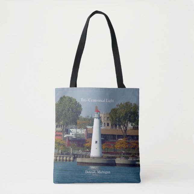 Tri Centennial Light all over tote bag (Front)