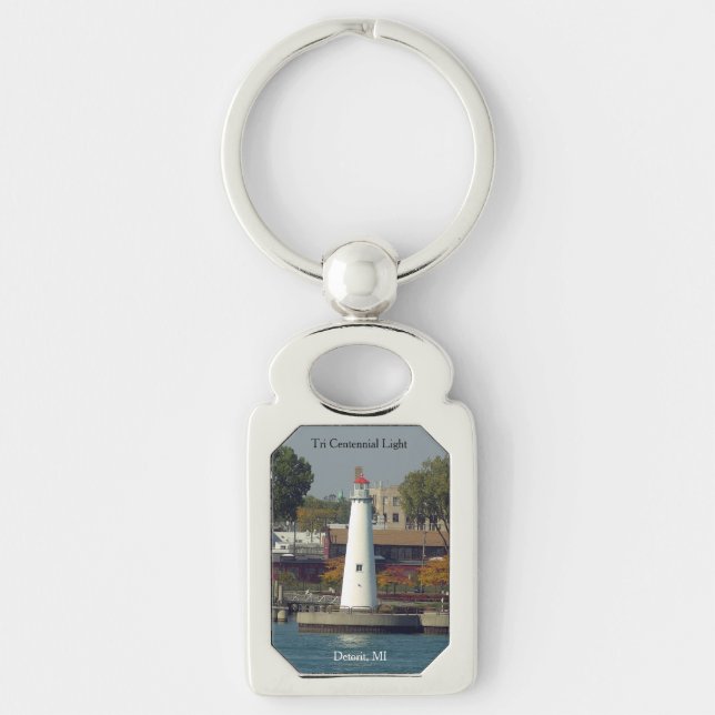 Tri Centennial Light ornament Key Ring (Front)