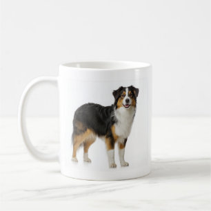 Tri Color Australian Shepherd Intelligence Coffee Mug