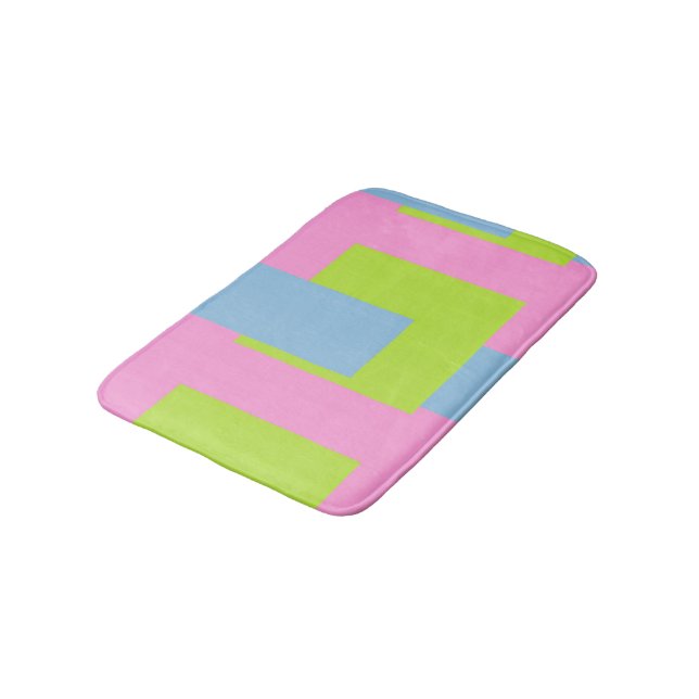 Tri Color Bath Mat (Angled)